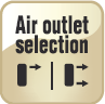 Air Outlet Selection